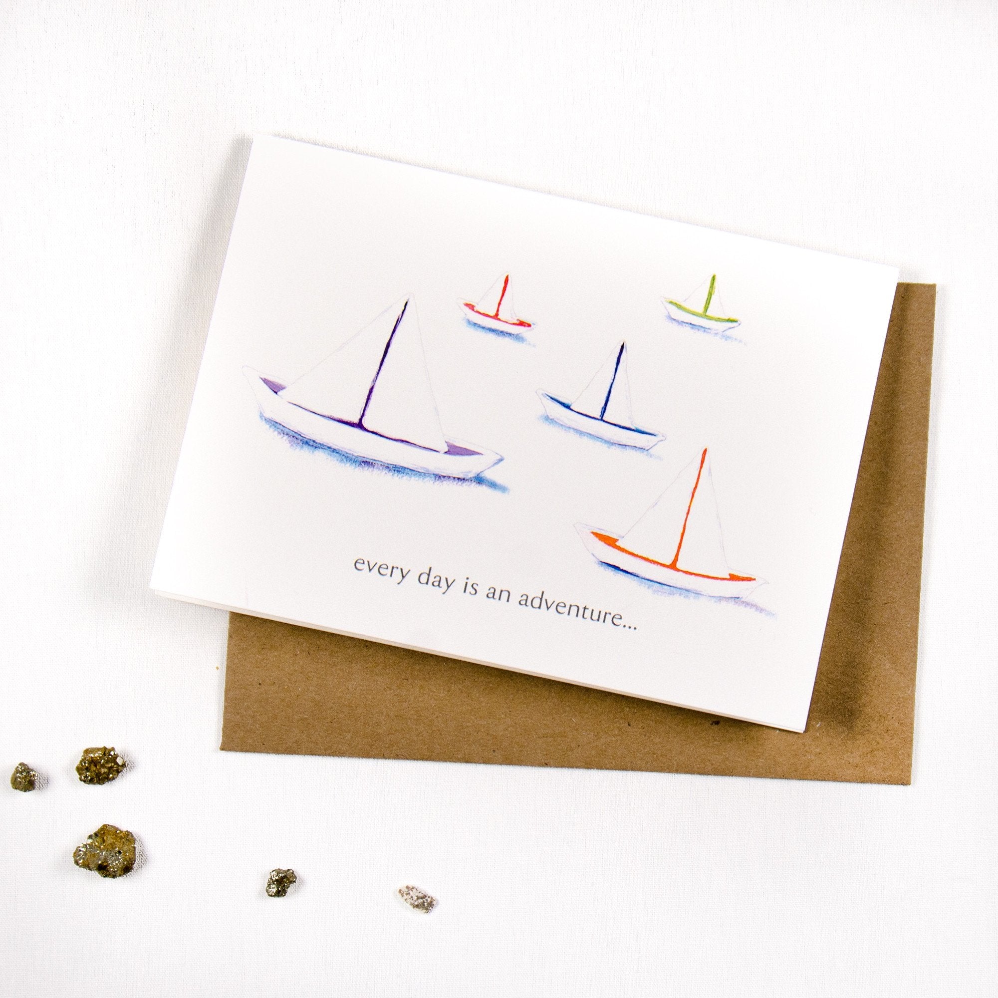 Every Day is an Adventure Greeting card