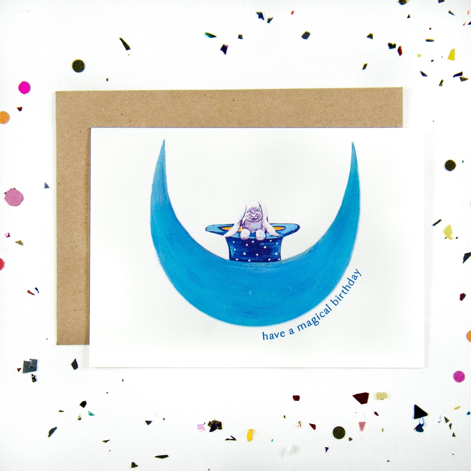 Have a magical birthday Bunny - Greeting card