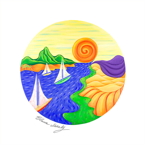 Sail Away, Original Wall Art