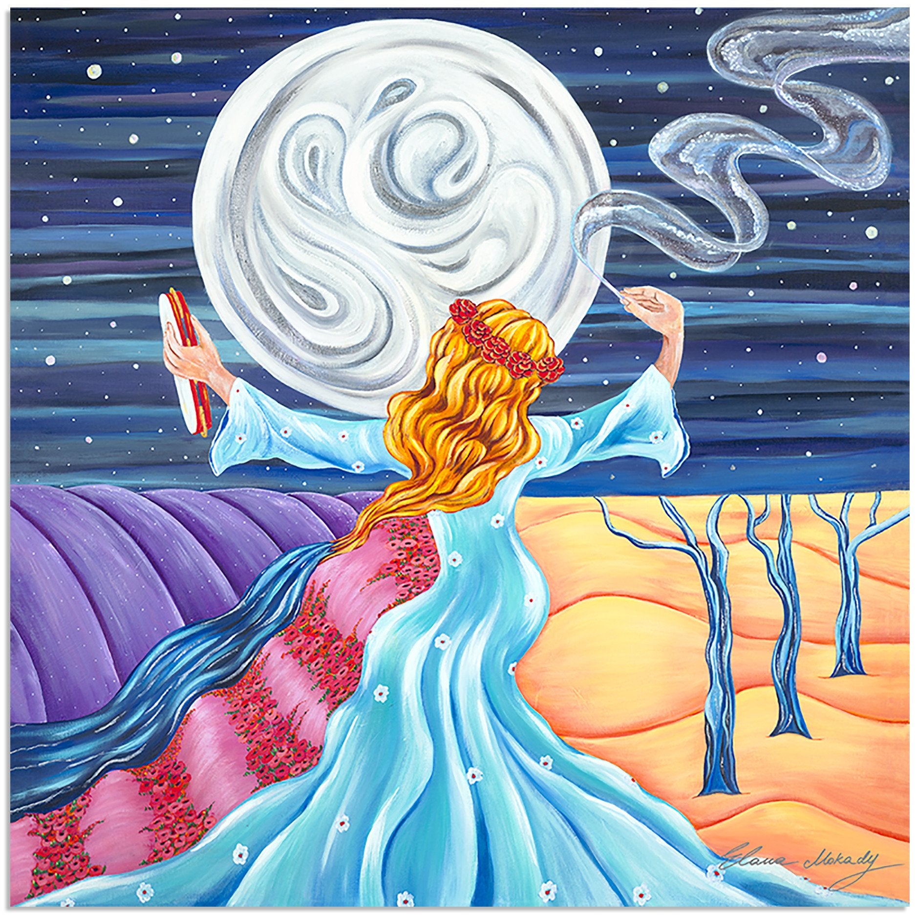 Moon Dance, Canvas Wall Art